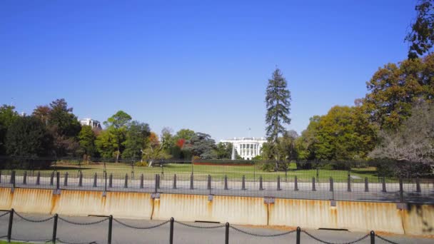 Video Opgenomen Washington Bibliotheek Van Het Congres — Stockvideo