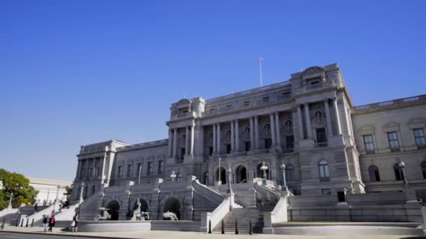 Video Pořízené Washingtonské Knihovně Kongresu — Stock video