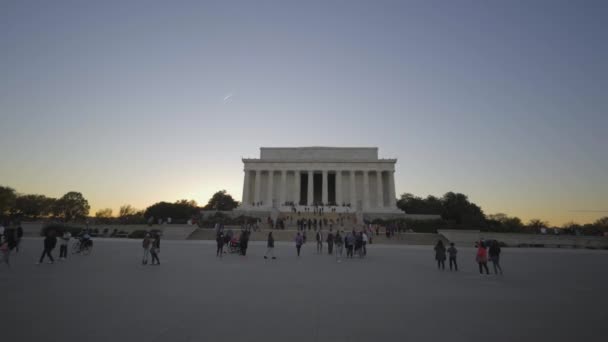 Video Pořízené Washingtonu Thomas Jefferson Memorial — Stock video