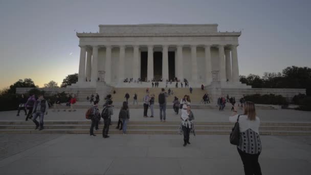 在华盛顿的托马斯 杰弗森纪念馆拍摄的录像 — 图库视频影像