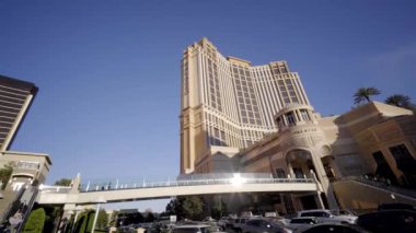 modern skyscrapers in the city center of las vegas, nevada