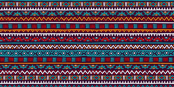 Çizimi Soyut Pürüzsüz Desen Etnik Geçmiş Basit Tarz Tekstil Afiş — Stok Vektör