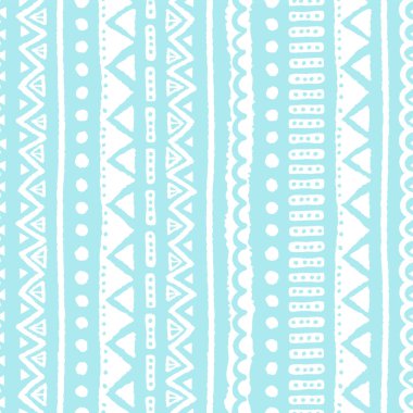 El çizimi soyut, pürüzsüz desen, etnik geçmiş, Afrika tarzı - tekstil, pankart, duvar kağıtları, ambalaj - vektör tasarımı için harika