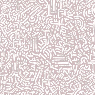 El çizimi soyut, pürüzsüz desen, etnik geçmiş, basit tarz - tekstil, afiş, duvar kağıtları, ambalaj - vektör tasarımı için harika