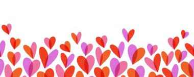 Sevimli el çizimleri, kusursuz kalpler, güzel romantik geçmiş, Sevgililer Günü için harika, Anneler Günü, tekstil, duvar kağıtları, afişler - vektör tasarımı