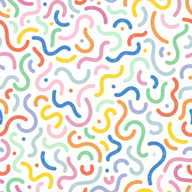 El çizimi soyut desen, karalama arkaplan, basit biçim - tekstil, afişler, duvar kağıtları, ambalaj - vektör tasarımı için harika