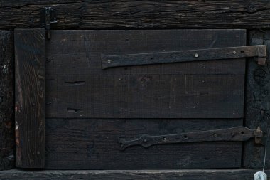 Eski grunge koyu desenli ahşap arka plan, eski kahverengi ahşap dokunun yüzeyi