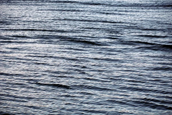 Abgehackter Abstrakter Blick Auf Wellen Der Oberfläche Der Tiefsee Der — Stockfoto
