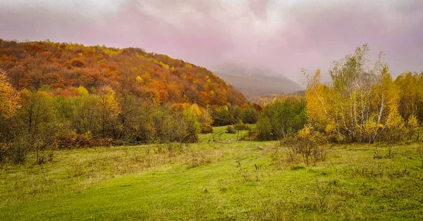 地方高地の秋の風景 — ストック写真
