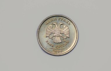 2008 Rusya 1 ruble madeni para sayısının temsilcisi. 