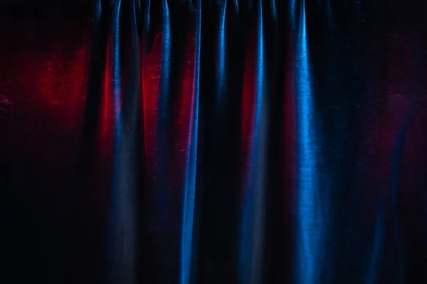 Theater Curtains Dim Light Background — Stock Photo, Image