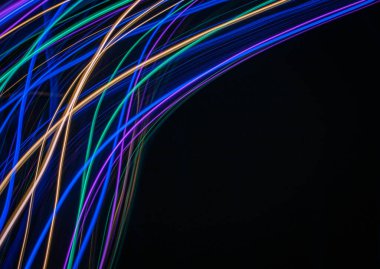 Flüoresan ışıkla boyanmış şenlikli doku arkaplanı