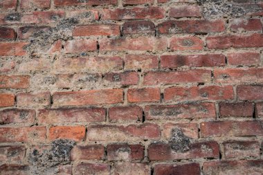 Texture pattern of old brickwork for background