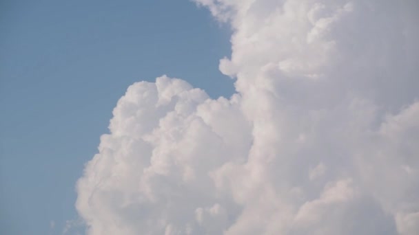 Timelapse Una Nube Que Forma Cielo Verano — Vídeo de stock