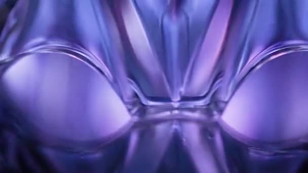 Şenlikli Bir Arkaplan Için Kristal Işık Dokusu — Stok video