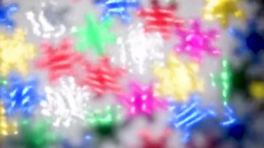 Doku rengarenk parlak tatil arkaplanı