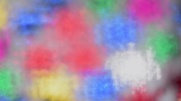 Texture Multicolore Brillant Fond Vacances — Video