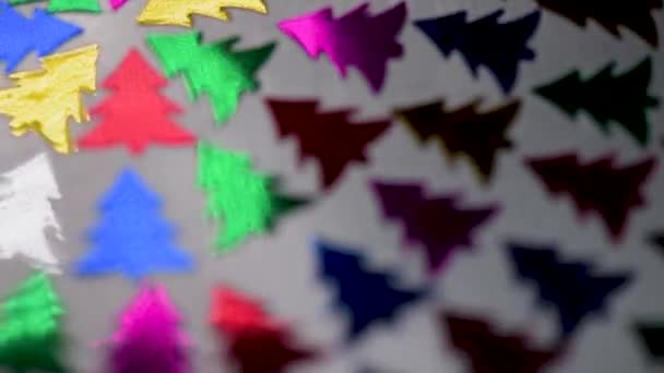 Textura Multicolor Brillante Fondo Vacaciones — Vídeo de stock