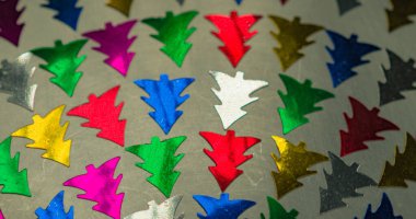 Doku rengarenk parlak tatil arkaplanı