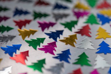 Doku rengarenk parlak tatil arkaplanı