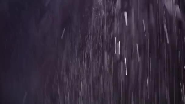 Штучний Дощ Сонці Фону — стокове відео