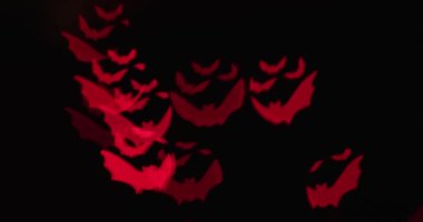 Cadılar Bayramı için yarasaların sanat arkaplanı