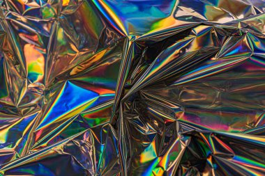 Parlak parlak doku holografik arkaplan