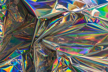 Parlak parlak doku holografik arkaplan