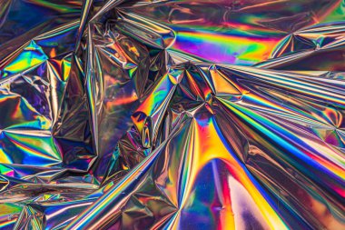 Parlak parlak doku holografik arkaplan