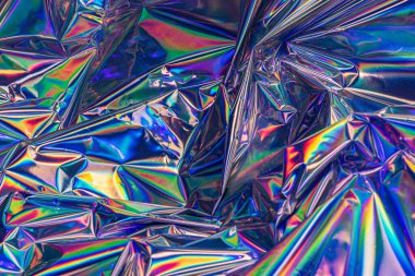 Parlak parlak doku holografik arkaplan