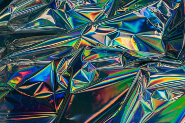 Parlak parlak doku holografik arkaplan