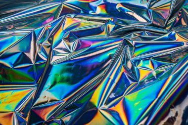 Parlak parlak doku holografik arkaplan