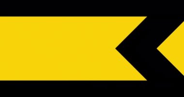 4k sarı ve siyah yanlamasına ok arkaplan canlandırması