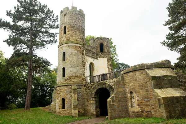Stainborough Castle Wentworth Castle Blijft Een Populaire Attractie Voor Bezoekers — Stockfoto