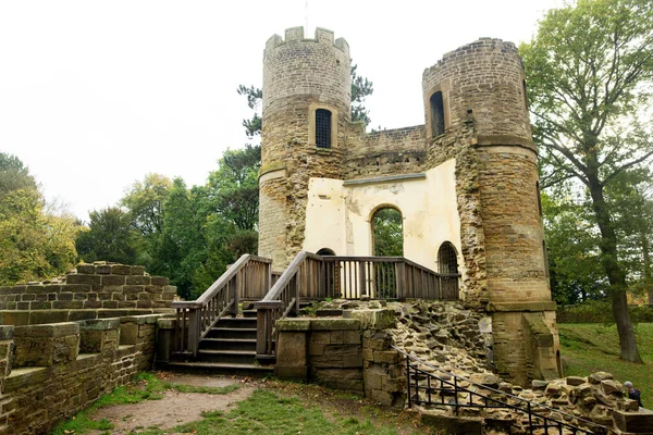 Stainborough Castle Wentworth Castle Blijft Een Populaire Attractie Voor Bezoekers — Stockfoto