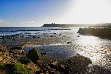 Scalby Mills provides access to the Cleveland Way walk and is a beautiful place for walking and bird watching throughout the whole year. clipart