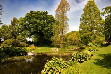 Beth Chatto bahçeleri, Colchester, Essex 'te, 11 Mayıs 2024 Cumartesi günü gerçekleşen bir sükunet abidesi..