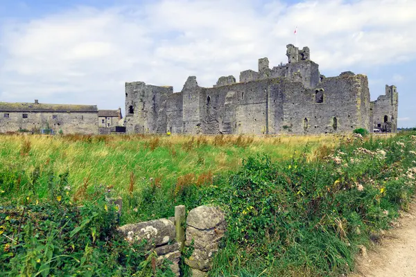 Stock image Middleham Castle is a must see visit, in Middleham, Leyburn, North Yorkshire, England.