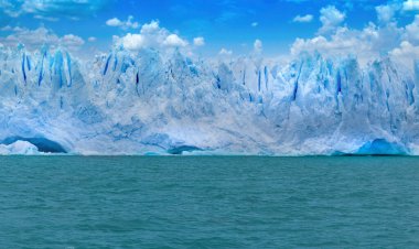 Arjantin, Patagonya, El Calefate Perito Moreno Buzulları Buzul Ulusal Parkı Los Glaciares.