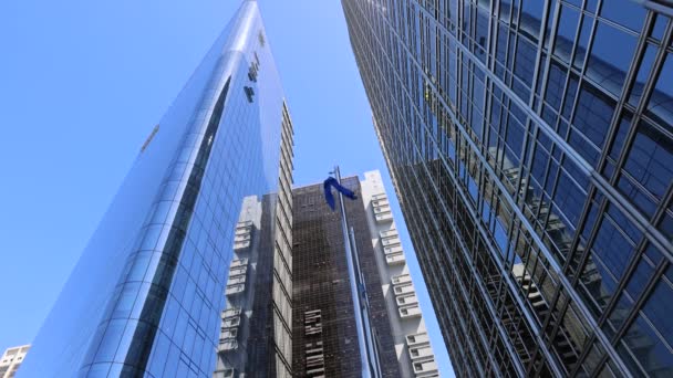 Argentinien Panorama Skyline Des Finanzzentrums Buenos Aires Und Business Development — Stockvideo