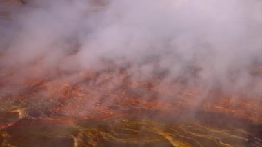 Şili, San Pedro de Atacama, Tatio Gayzerleri Atacama Çölünde.