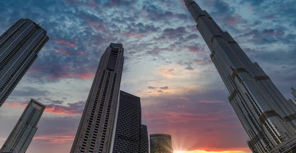 Дубай Визначний Пам Ятник Бурдж Халіфа Найвищий Будинок Світі — стокове фото