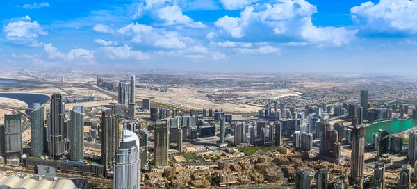 Оае Дубай Панорамний Вид Бурдж Халіфа Центрі Міста Дубай Молл — стокове фото