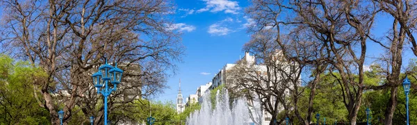 阿根廷 门多萨中央公园和独立广场 独立广场 — 图库照片