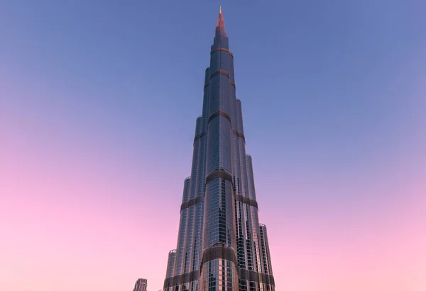 Uae Dubai Panoramic Skyline View City Downtown Dubai Mall — Stock Photo, Image