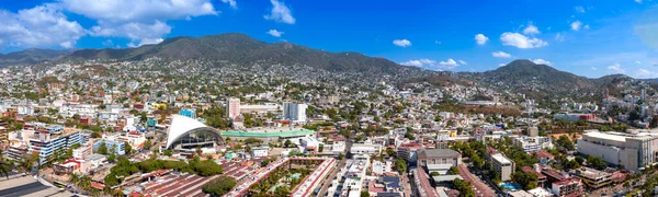 México Acapulco Vista Panorâmica Horizonte Perto Zona Dorada Hotel Zone — Fotografia de Stock