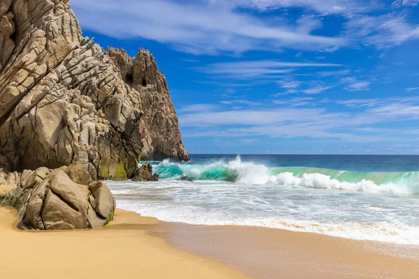 Messico Los Cabos Destinazione Viaggio Playa Divorcio Playa Amantes Vicino — Foto Stock