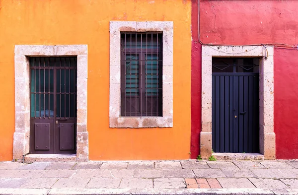 México Atracción Turística Morelia Calles Coloridas Casas Coloniales Centro Histórico — Foto de Stock