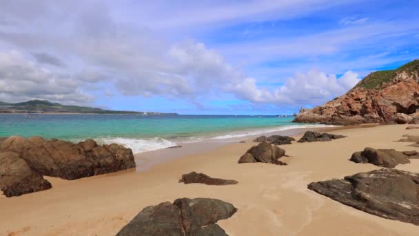 Playas Escénicas Playas Hoteles Cabo San Lucas Los Cabos Zona — Vídeo de stock