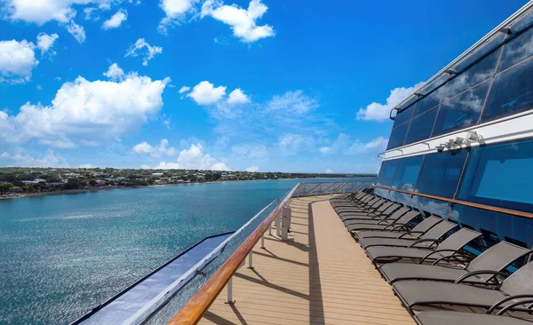 Cruiseschip Saint Croix Frederiksted Amerikaanse Maagdeneilanden Caribische Vakantie — Stockfoto